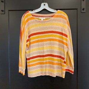 Coldwater Creek Linen Top Size M